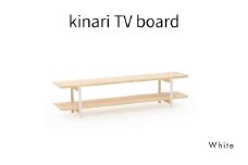 kinari TV bord(キナリ TVボード) White【幅150cm×奥行31cm】 M-mq-A04A