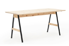 kinari Table(キナリ テーブル)  Black【幅150cm×奥行75cm】M-mo-A49A