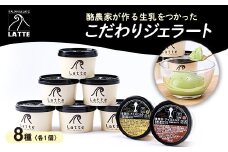 こだわりのカップジェラート全8種【1077022】