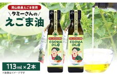 タミーさんのえごま油　113ml×2本【1477013】