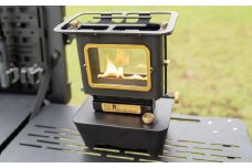 IRON STOVE ／ 1台 アイロンストーブ ストーブ コンパクト ヴィンテージデザイン レトロ お洒落 暖 調理 照明