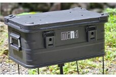 CUSTOM BASE BOX ／ ブラックカラー カスタムベースボックス ボックス アルミコンテナ コンテナ カスタマイズボックス