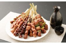 『京鴨』串6種バーベキューセット（約1.1kg） ／ むね串 むねネギ串 もも串 ももネギ串 砂ずり串 ササミ串 