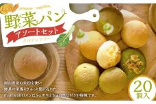 パン グルテンフリー  小麦・卵・乳不使用 米粉のやさしいパン ／ 野菜パン アソート 計20個入り 米粉パン パン ぱん プレーン 豆乳チーズ