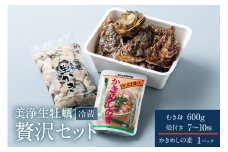 【先行受付】【2025年12月上旬より発送】中野水産 美浄生牡蠣　むき身と殻付きの詰め合わせ ku007-004-25