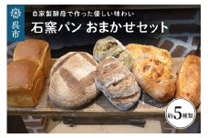 石窯パン おまかせセット カンパーニュ 生クリームパン その他おまかせ 自家製酵母 低温長時間発酵 冷凍発送 広島県 呉市