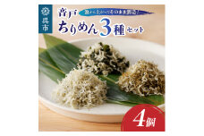 川口商店　【味わい彩り】瀬戸の音戸の了海丸ちりめん 3種入り