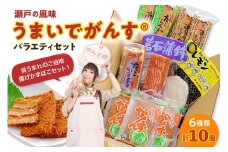 瀬戸の風味　うまいでがんす®バラエティセット RCC-2　がんす 揚げかまぼこ ちくわ 竹輪 かまぼこ 蒲鉾  練り物 詰め合わせ アレンジ色々 お取り寄せグルメ 送料無料 広島県 呉市