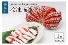 冷凍 茹でだこ 1尾 (約800g～1kg)