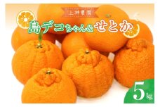 【2026年2月中旬～発送】島デコちゃん＆せとか－柑橘の王室セット 計約5kg ku011-022-25