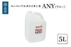 スーパーアルカリイオン水 ANY(アニー) 消臭 詰め替え用 5L 