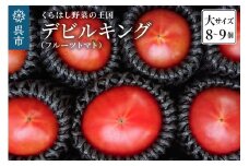 くらはし野菜の王国 デビルキング（フルーツトマト）大サイズ8～9個