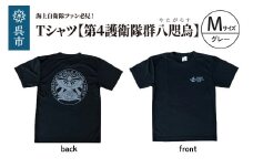 Tシャツ【黒・護衛艦かが】公式 自衛隊グッズ　Mサイズ