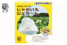 吉名の「まるきっちゃん」じゃがいもジェラート 12個 農家レストラン西野 ※離島への配送不可