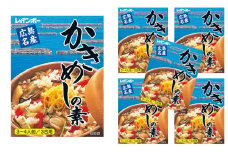 広島名産 かき めしの素 210g×5個セット　【 料理の素 広島県産かき ご飯の素 レトルト 和食 炊き込みご飯 炊き込みご飯の素 調理 料理 ご飯もの 】