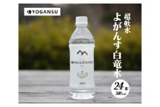 よがんす白竜水500ml×24本 011001