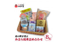 道の駅みはら神明の里セレクト 三原 銘菓 詰め合わせ 8品 セット せんべい 最中 饅頭 サブレ たこせん 菓子 お菓子 おやつ 030001