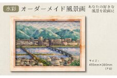 【風のアトリエ】あなたの好きな三原を絵画に「オーダーメイド風景画」F8サイズ 絵画 インテリア 広島県 三原市 200004
