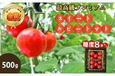 広島県産 スイートルビートマト 500g 野菜 やさい 食品 トマト ミニトマト とまと 金賞受賞 三原市 032002