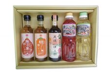 そのまんま尾道Eセット(５本セット)【お酢 料理酢 調味酢 酢の物 かけるだけ 調味料 尾道造酢 広島県 尾道市】