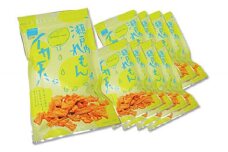 【12袋】瀬戸内レモン味いか天【おつまみ おやつ いか天 イカ レモン 瀬戸田 ビールのお供 やみつき 一口サイズ 持ち運び お菓子 広島県 尾道市】