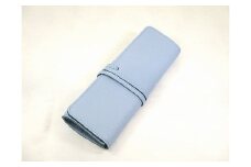 革工房いんのしま牛革ロールペンケース(色:ライトブルー)【レザー 筆入れ ギフト 贈り物 プレゼント 人気 おすすめ 広島県  尾道市】