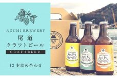 【月50限定】尾道クラフトビール（12本詰め合わせ）【ビール アルコール 詰合せ セット 飲み比べ ペールエール 檸檬ビール ホワイトエール 広島県 尾道市】