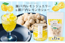 瀬戸内レモンジュエリー・瀬戸内レモンカシュー （ 各6個セット）【ナッツ カシューナッツ おやつ 菓子 調味料 万能 ドレッシング サラダ デザート 人気 おすすめ 広島県  尾道市】