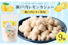 瀬戸内レモンカシュー （9個セット）【ナッツ カシューナッツ おやつ 菓子 デザート 人気 おすすめ 広島県  尾道市】