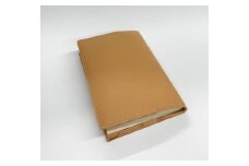 革工房いんのしま山羊革(ゴート)ブックカバー文庫本サイズ(色:ベージュ)【レザー 小物 ギフト 贈り物 プレゼント 人気 おすすめ 広島県  尾道市】