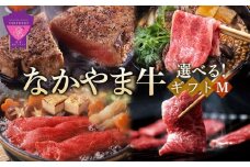 ＼寄附額改定／　選べる「なかやま牧場」ギフトセット〈M〉【ブランド牛 銘柄牛 なかやま牛 肉 牛肉 すき焼き 焼き肉 ステーキ ギフト 贈り物 贈答 広島県 福山市】