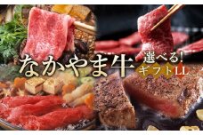 ＼寄附額改定／　選べる「なかやま牧場」ギフトセット〈LL〉【ブランド牛 銘柄牛 なかやま牛 肉 牛肉 すき焼き 焼き肉 ステーキ ギフト 贈り物 贈答 広島県 福山市】