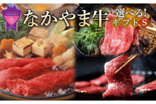 ＼寄附額改定／　選べる「なかやま牧場」ギフトセット〈S〉【ブランド牛 銘柄牛 なかやま牛 肉 牛肉 すき焼き 焼き肉 ステーキ ギフト 贈り物 贈答 広島県 福山市】