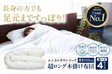 【 超ロング 】洗える 人工羽毛布団 230cm超ロング 掛け布団 ダブル エシカルダウンリッチ 広島県福山市/イシケン株式会社 羽毛布団 羽毛ふとん 掛けふとん 日本製 オールシーズン 春用 夏用 秋用 冬用 高身長 掛布団 寝具 アレルギー対策 サステナブル 洗濯可 丸洗い 安眠 睡眠 快眠 快適 熟睡 国産 広島 福山 [BAAK091]