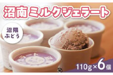 アイス 沼南ミルクジェラート 沼隈ぶどう６個 アイス アイスクリーム デザート スイーツ ご当地 広島県福山市/甚ごろう [BAEC005]