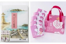 薔薇とピーチもみじ(5個入り) と 新・ふくやま物語(8個入り)