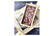 美しさ続く【桐の花箱】・パープル