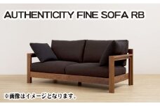 No.777-07 （ウォールナット）AUTHENTICITY FINE SOFA RB RB（ローズブラウン） ／ 木製 ソファ インテリア 広島県