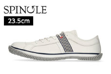 No.970-02 SP－168　White・Navy　サイズSS（23.5cm） ／ 靴 牛革 牛スムースレザー リボンテープ スピングル SPINGLE 広島県 スピングルムーヴ スピングルムーブ SPINGLE MOVE