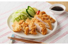 No.1059 朝引き鶏のチキンカツ/衣付100g×5枚（合計500g）/鶏肉 モモ肉