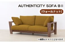 No.823-12 （ウォールナット）AUTHENTICITY SOFA B II BK（ブラック） ／ 木製 ソファ インテリア 広島県