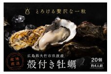 [2026年1月8日より発送！] くばおう 殻付き牡蠣 20個 (約4人前) 広島県 大竹市 玖波産｜広島 広島牡蠣 玖波 殻付き牡蠣 生牡蠣 焼き牡蠣 バーベキュー BBQ 先行予約 [1734]
