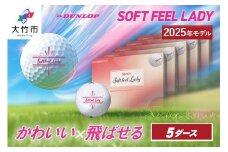 ダンロップ ゴルフボール スリクソン SOFT FEEL LADY《ホワイト》[1943]