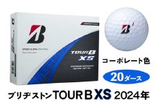 TOUR B XS ゴルフボール コーポレート色 2024年モデル 20ダース ブリヂストン 日本正規品 ツアーB｜240個入り BRIDGESTONE ブリジストン ツアーB スピン系 ディープ感 ソフトフィール 打感 乗り感 風に強い 強弾道 高耐久性 ふるさと [2026]