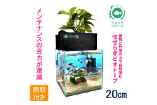 せせらぎビオトープ　20cm型基本＋照明セット