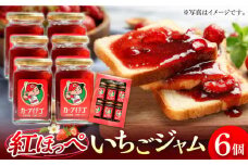 瀬戸内の島で育ったいちごのジャム200mL×6個セット 苺 いちご イチゴ 紅ほっぺ フルーツ 苺 いちご イチゴ ストロベリー 果物 くだもの ジャム 紅ほっぺ 瀬戸内 新鮮 フルーツ 冷蔵 小分け 農家 産地 産地直送 甘い 品種 贈答 ギフト 国産 広島県産 人気 江田島市/沖美ベジタ有限会社[XBA005]