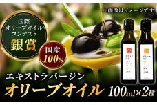 【11月中旬から順次発送】【2024年収穫製造分】オリーブオイル 能美島ブレンド100mL＆江田島ブレンド100mL エキストラバージン エクストラバージン おりーぶおいる おいる オリーブ油 油 調味料 食用油 ヘルシー 健康 国産 広島県産 贈答 ギフト オリーブオイル リピート ギフト プレゼント 贈答 人気 高品質 好評 広島県産 江田島市/瀬戸内いとなみ舎合同会社 [XBB006]