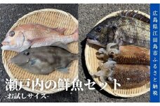瀬戸内の鮮魚セット｜お試しサイズ [XBO001] 魚 魚介 海鮮 刺身 詰め合わせ リピート ギフト プレゼント 贈答 人気 高品質 好評 広島県産