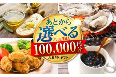 【あとから選べる】江田島市ふるさとギフト 10万円分 牡蠣 カキ かき オリーブオイル 柑橘 カレー フルーツ さつまいも すっぽん 海鮮 スイーツ ケーキ ギフト カタログ あとからセレクト あとから寄付 駆け込み寄付 寄附 ポイント 10000円 十万円[[XZZ010]