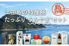 【江田島自慢の特産品】江田島の恵みたっぷり うみやま セット ドレッシング はちみつ オイル 人気 簡単 レシピ ギフト 広島県産 瀬戸内海 牡蠣 かき カキ オリーブオイル うどん 麺 味噌 醤油 調味料 特産品 カレー レトルト シーフード ギフト 人気 高品質 好評 広島県産 江田島市/江田島市観光協会 [XAI005]